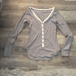 Lululemon Henley long sleeve *super soft*